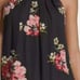 Joie Women's Black Silk Floral Halter Artisinal Elastic Waist Print Size XS...