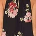 Joie Women's Black Silk Floral Halter Artisinal Elastic Waist Print Size XS...