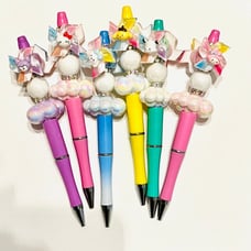 Fidget Spinning Sanrio Hello Kitty Pinwheel Pens x6