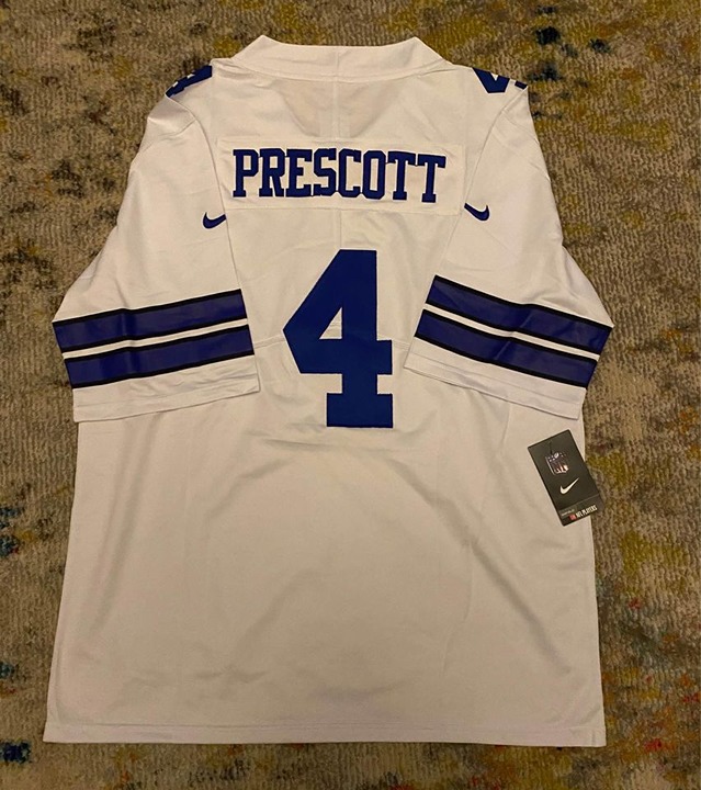 Dak Prescott Jersey Dallas Cowboys Medium
