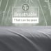 100% Cooling Bamboo_ Sheets Queen Set,Dark Grey -kbbx7