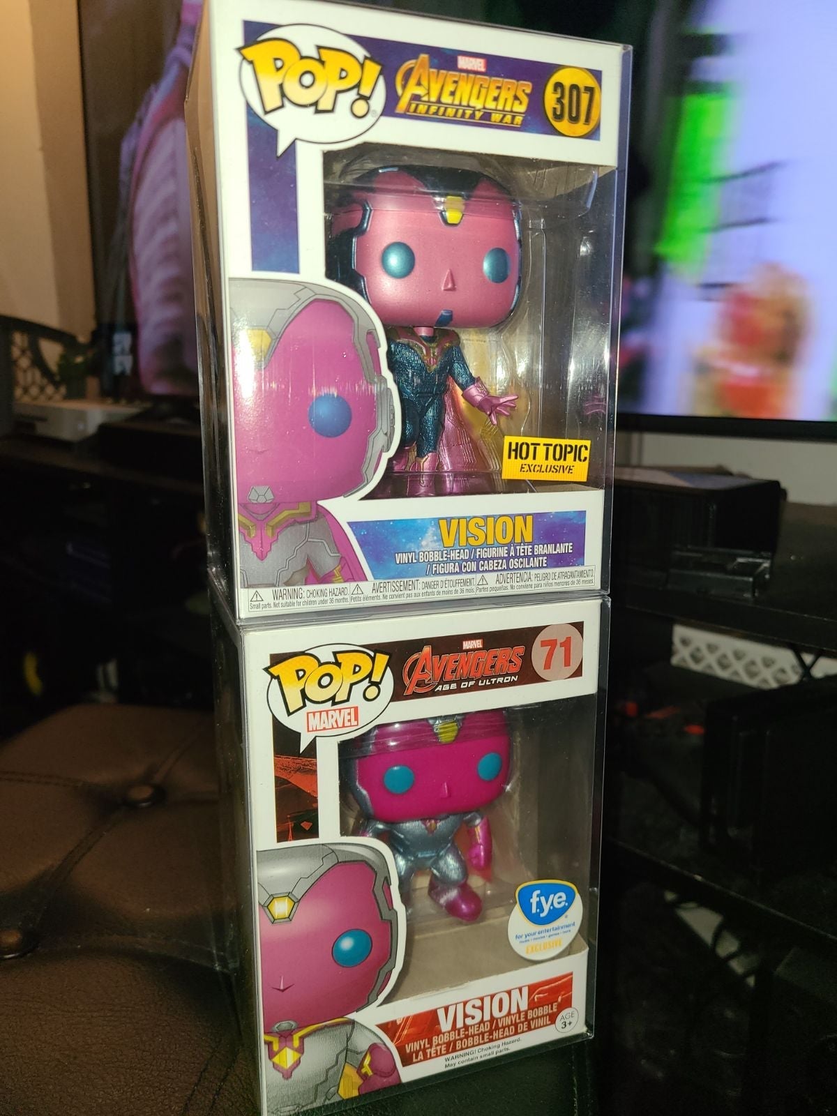 FYE and Hot Topic Vision Funko Pops