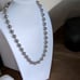 Milor Vintage Silvertone Beaded Necklace