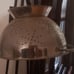 Colander hanging lamp
