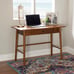 NEW Mid-Century Walnut Desk, 42 W x 19 D x 30 H