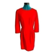 NWOT J. Crew Red Dress Size 6