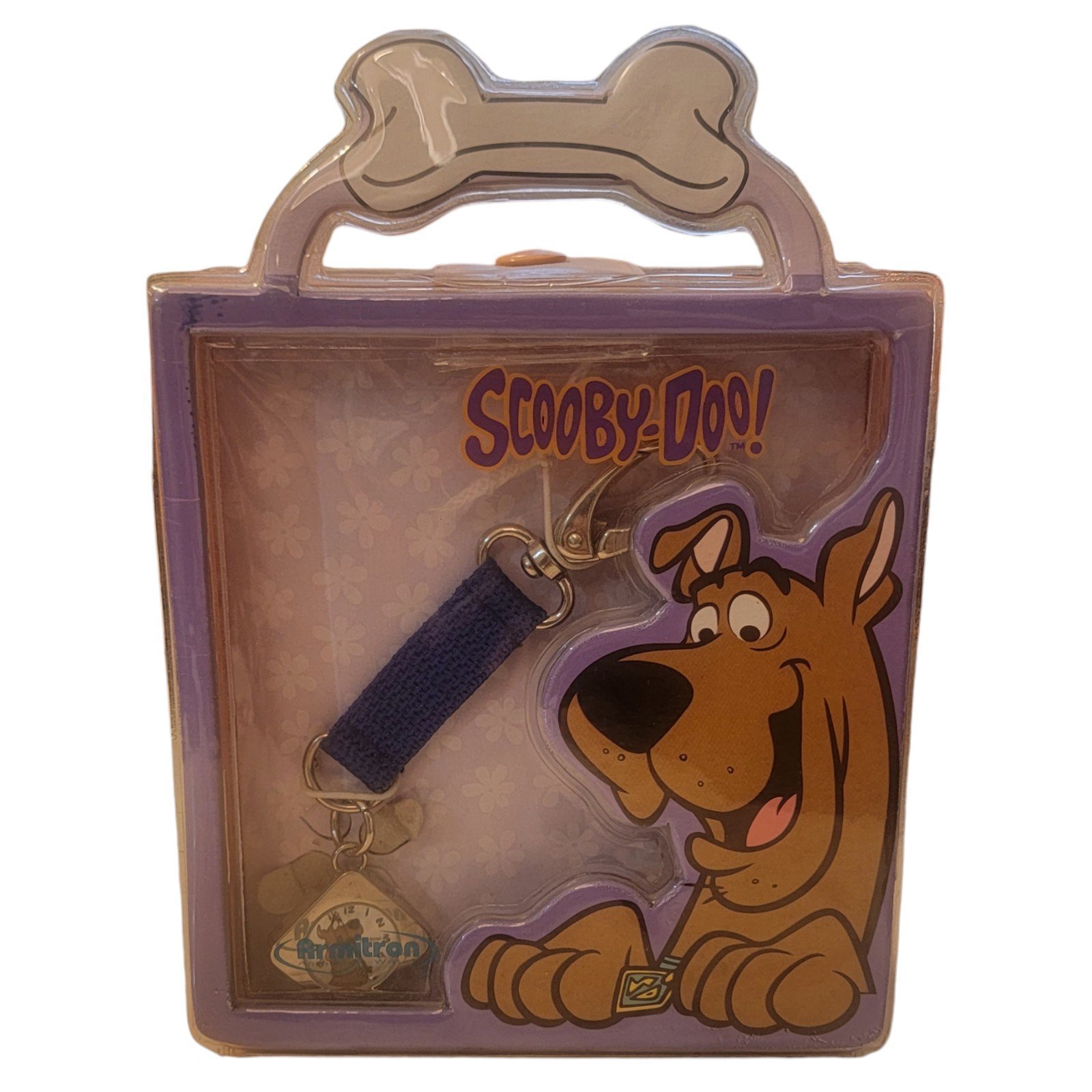 Rare Vintage 1999 Scooby Doo Armitron Key Chain Pocket Watch by Hanna-Barbera