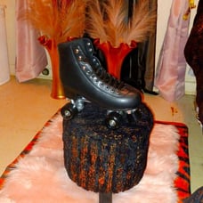 Black skates