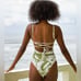 NEW! Kenny Flowers Watercolors THE BALI Underwire One Piece SZ L