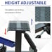 Motorcycle Lift Stand Motocross Dirt Bike Steel Adjustable Repair Rack