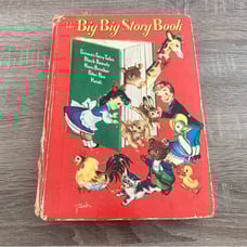 1941 The Big Big Story Book Vintage Multi-story Novel