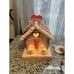 Valentine's Day LED Lighted Gingerbread Cupcake Glitter House Love Birds NWT