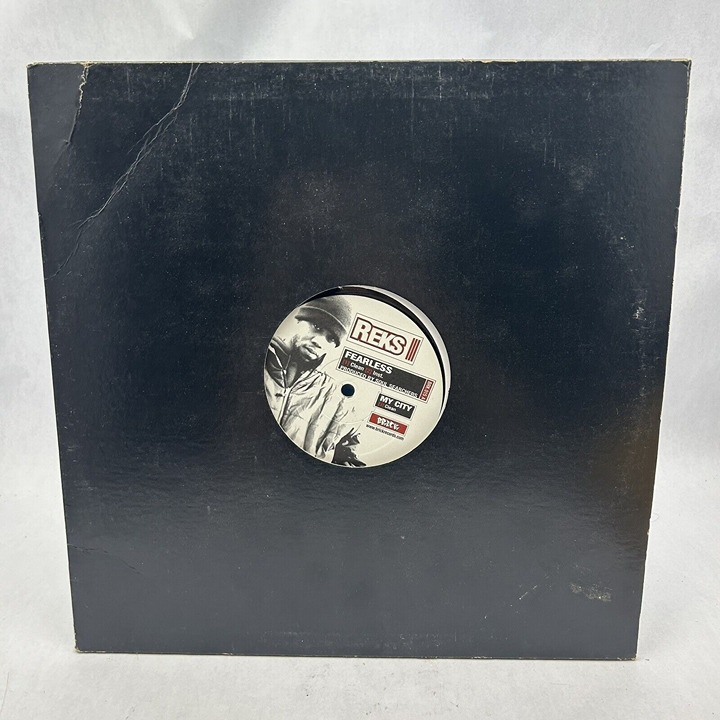 REKS - FEARLESS / MY CITY / SKILLS 201 (12 ) 2001!! RARE!! EDO. LUCKY DICE