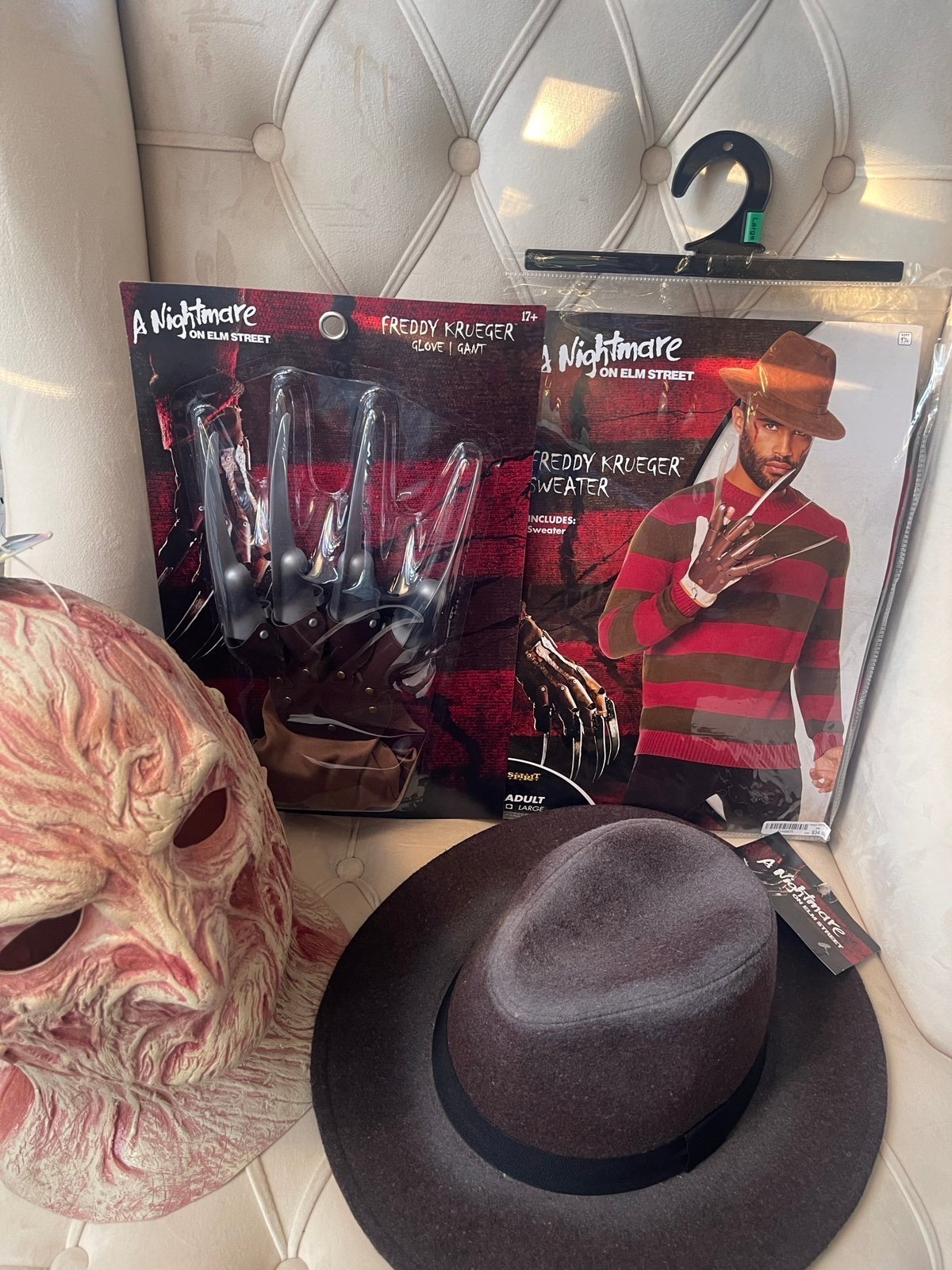 Freddy Krueger Costume Bundle WITHOUT the Claw pictured