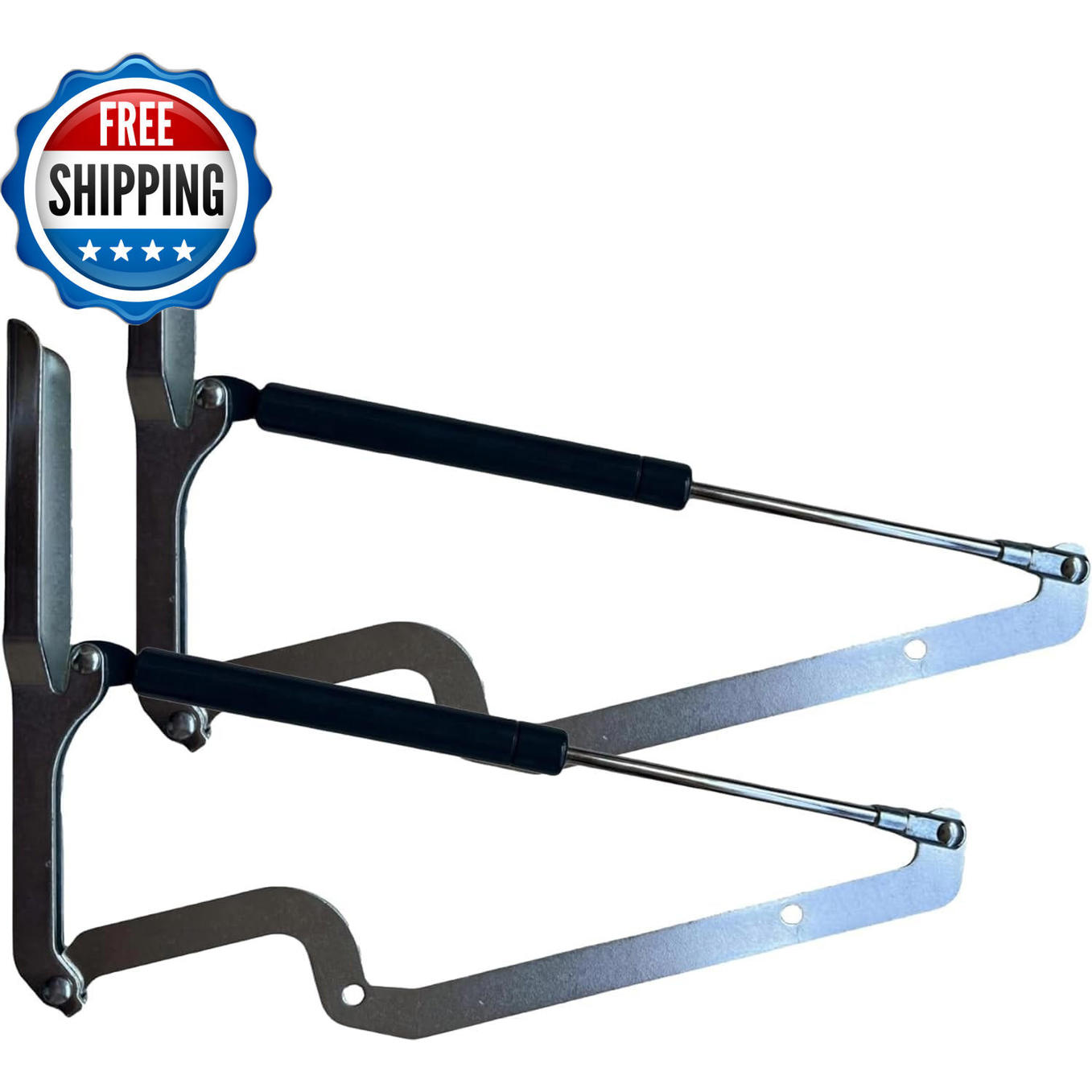2 Pack Gas Strut Hinges for Keter Deck Box - Replacement Parts