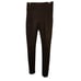 SPANX Rich Chocolate Faux Suede Leggings Seamed Pull-On Pants Chic Casual Sz S