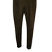 SPANX Rich Chocolate Faux Suede Leggings Seamed Pull-On Pants Chic Casual Sz S