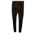SPANX Rich Chocolate Faux Suede Leggings Seamed Pull-On Pants Chic Casual Sz S
