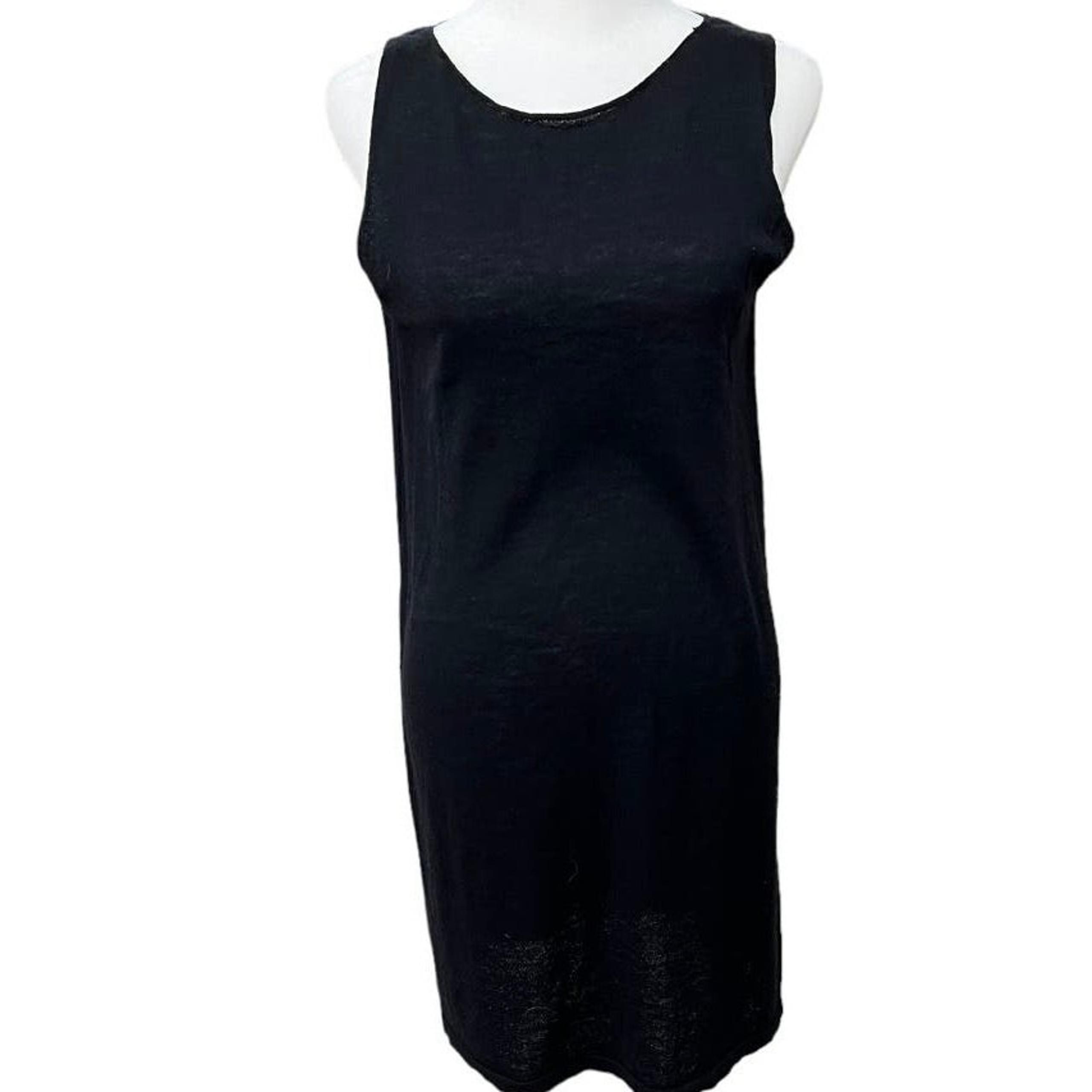 Eileen Fisher | 100% Wool Sleeveless Shift Dress