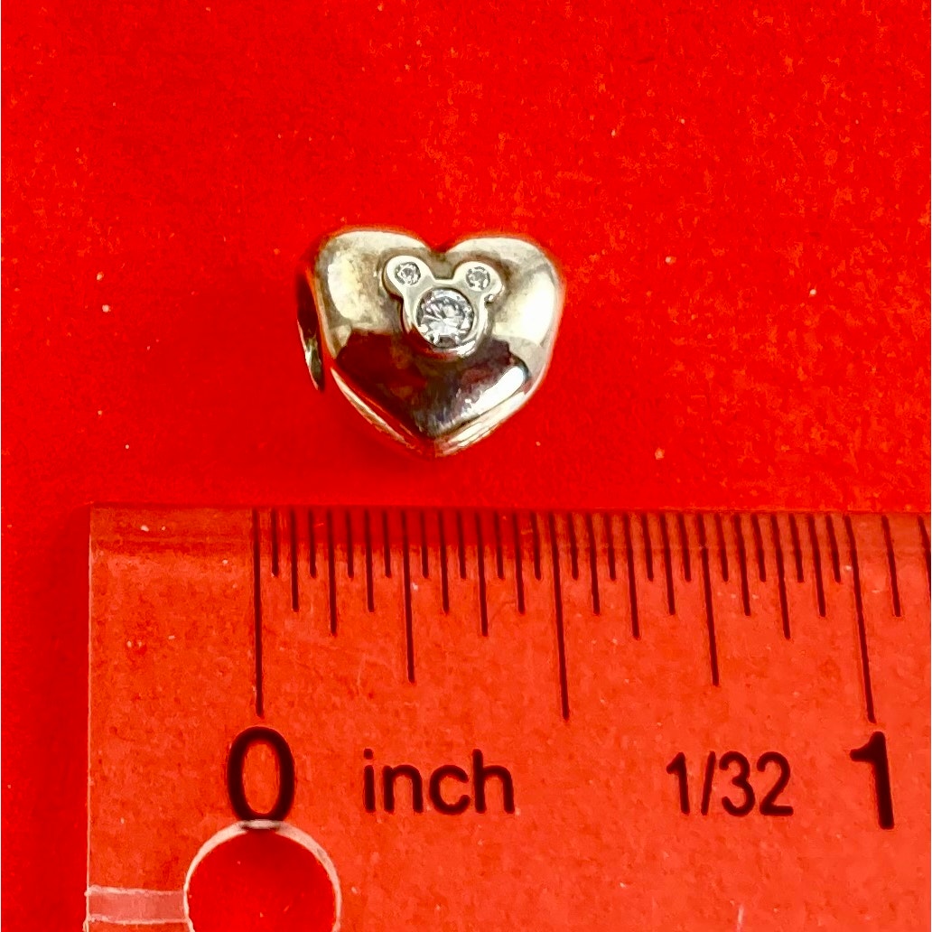 Pandora Disney Heart of Mickey bead