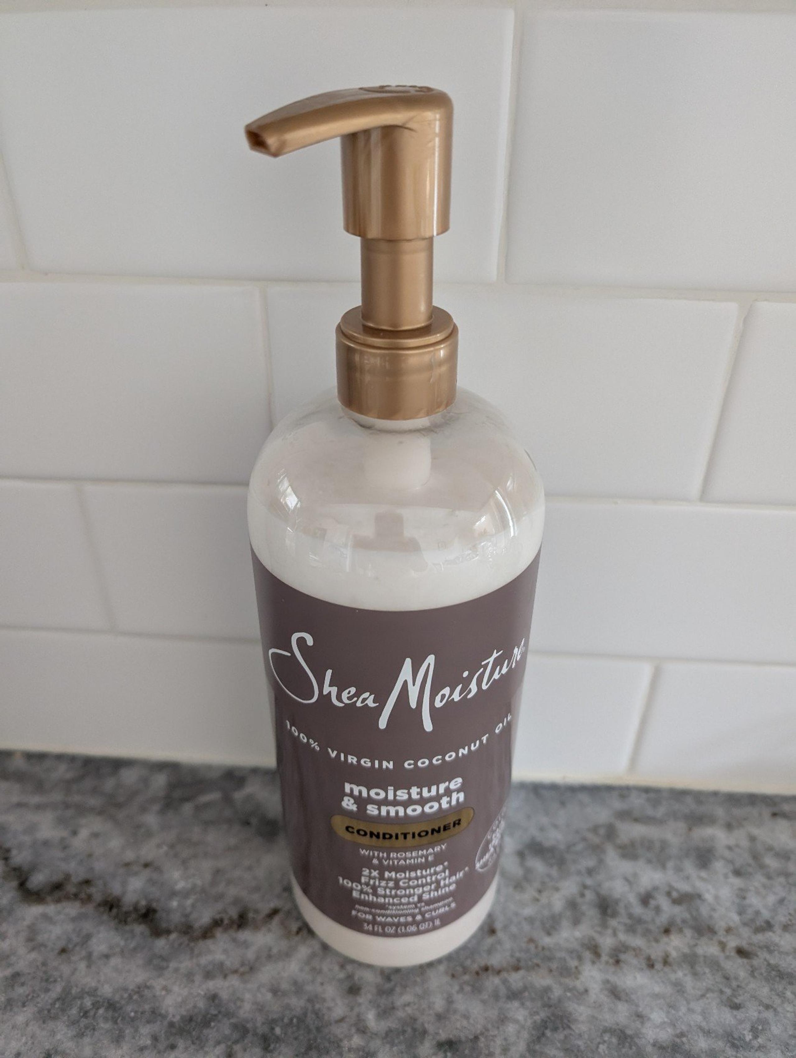 34 fluid oz. Shea moisture conditioner, barely used