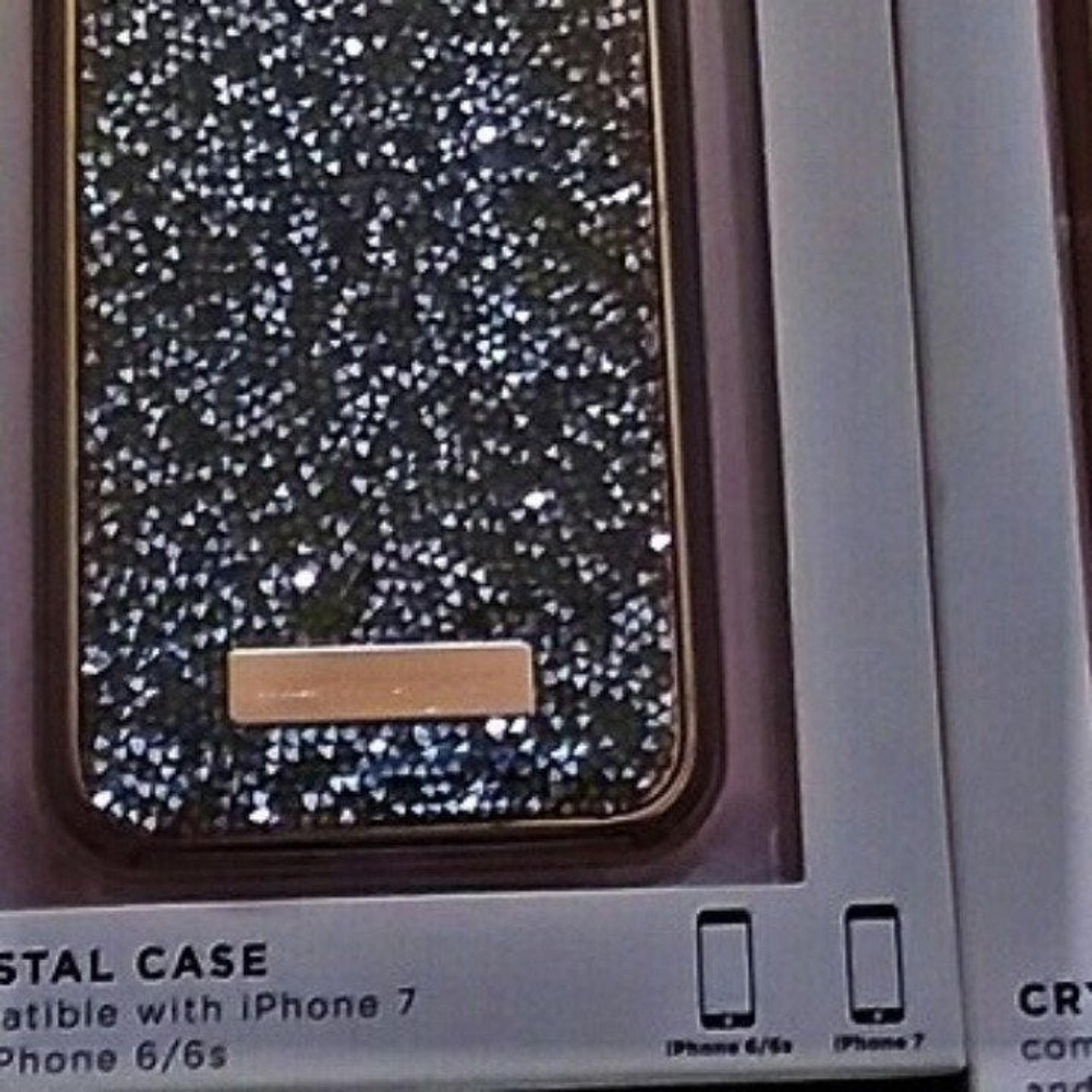 Nanette Lepore Rose Gold Crystal iPhone
