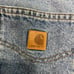Vintage carhartt straight fit blue jeans