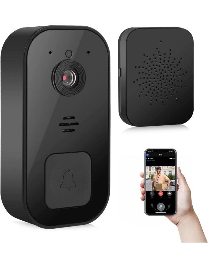 Wireless Video Doorbell Camera, Newest in 2022, Human Detection, Night...