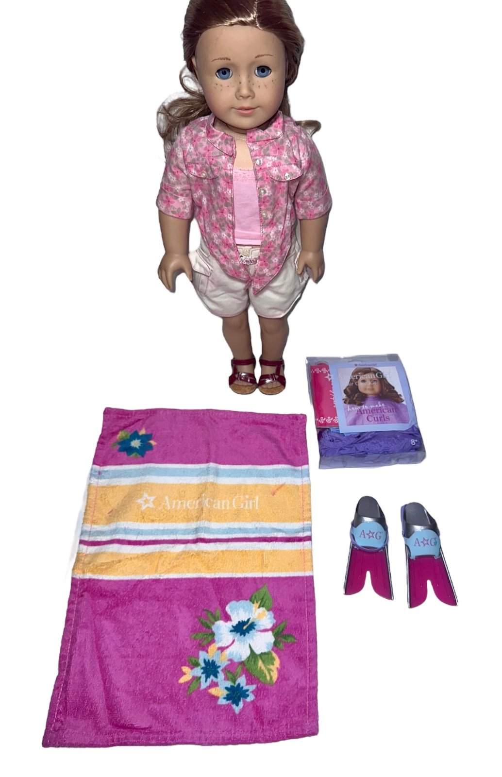 2007 Girl Of The Year Retired American Girl Nicki Fleming Doll 18 Inch
