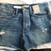 NWT Madewell Dad Jean Shorts size 28
