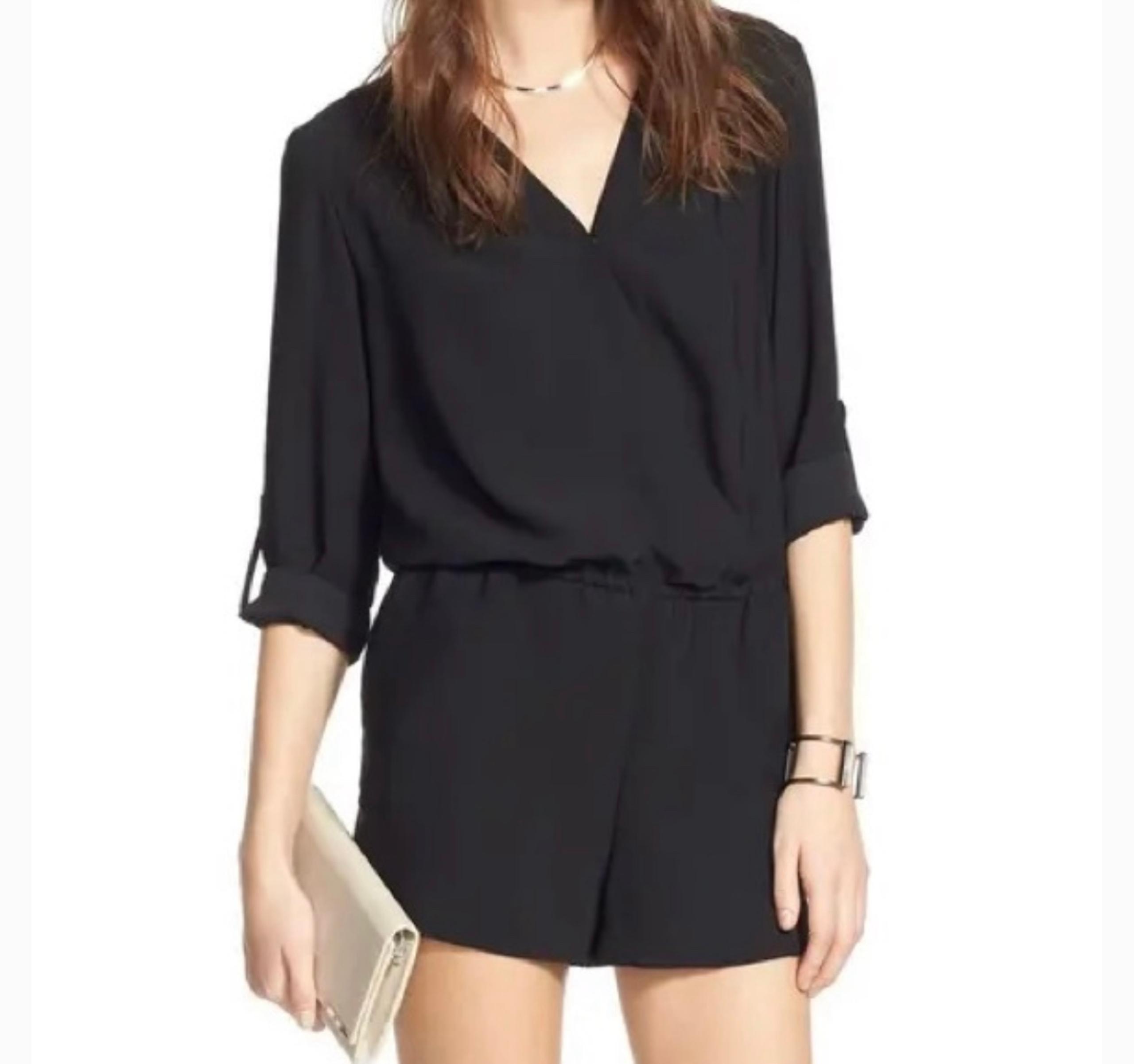 Trouvé long sleeve romper with shorts, size XS EUC