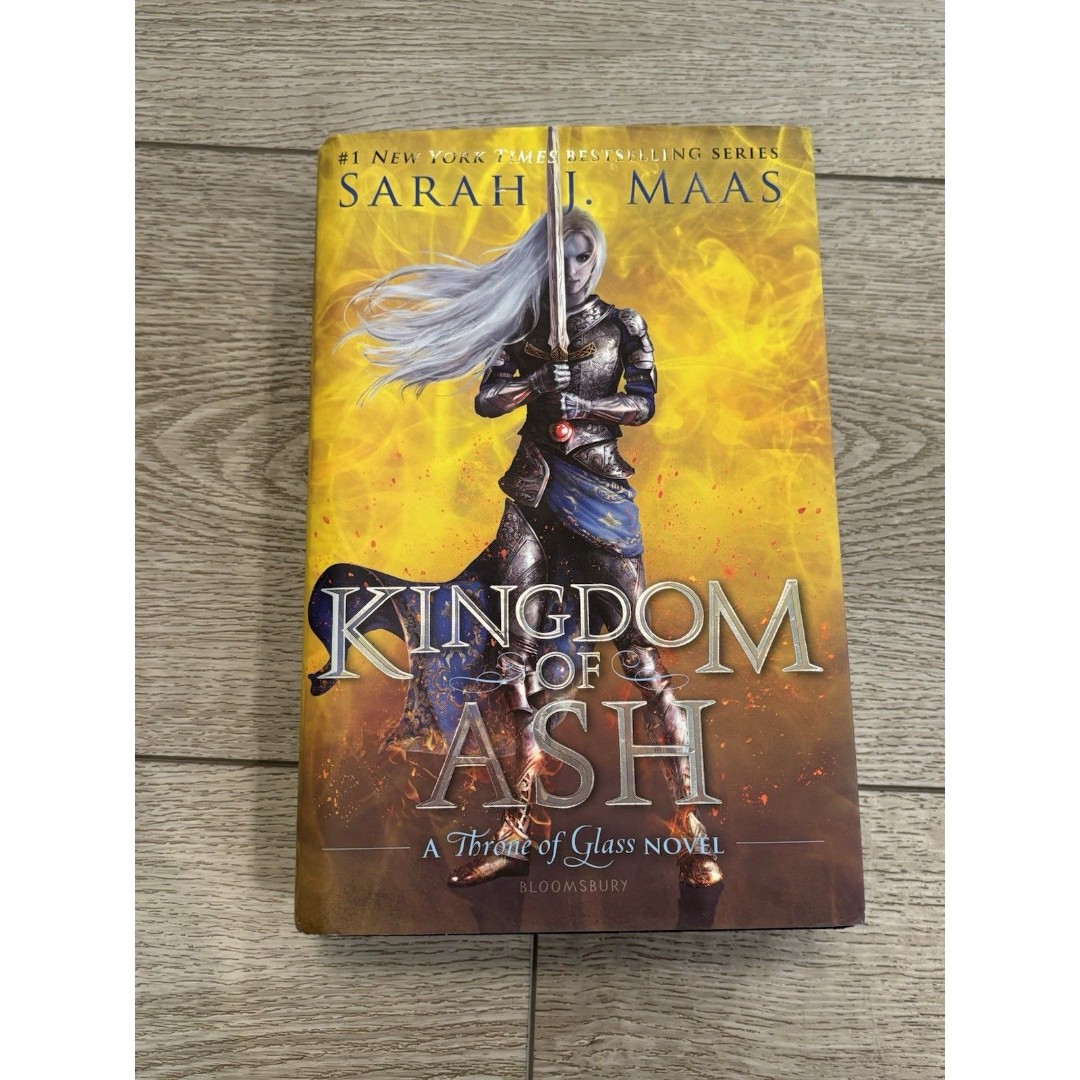 Kingdom of Ash by Sarah J. Maas 2018 Hardcover Throne of Glass