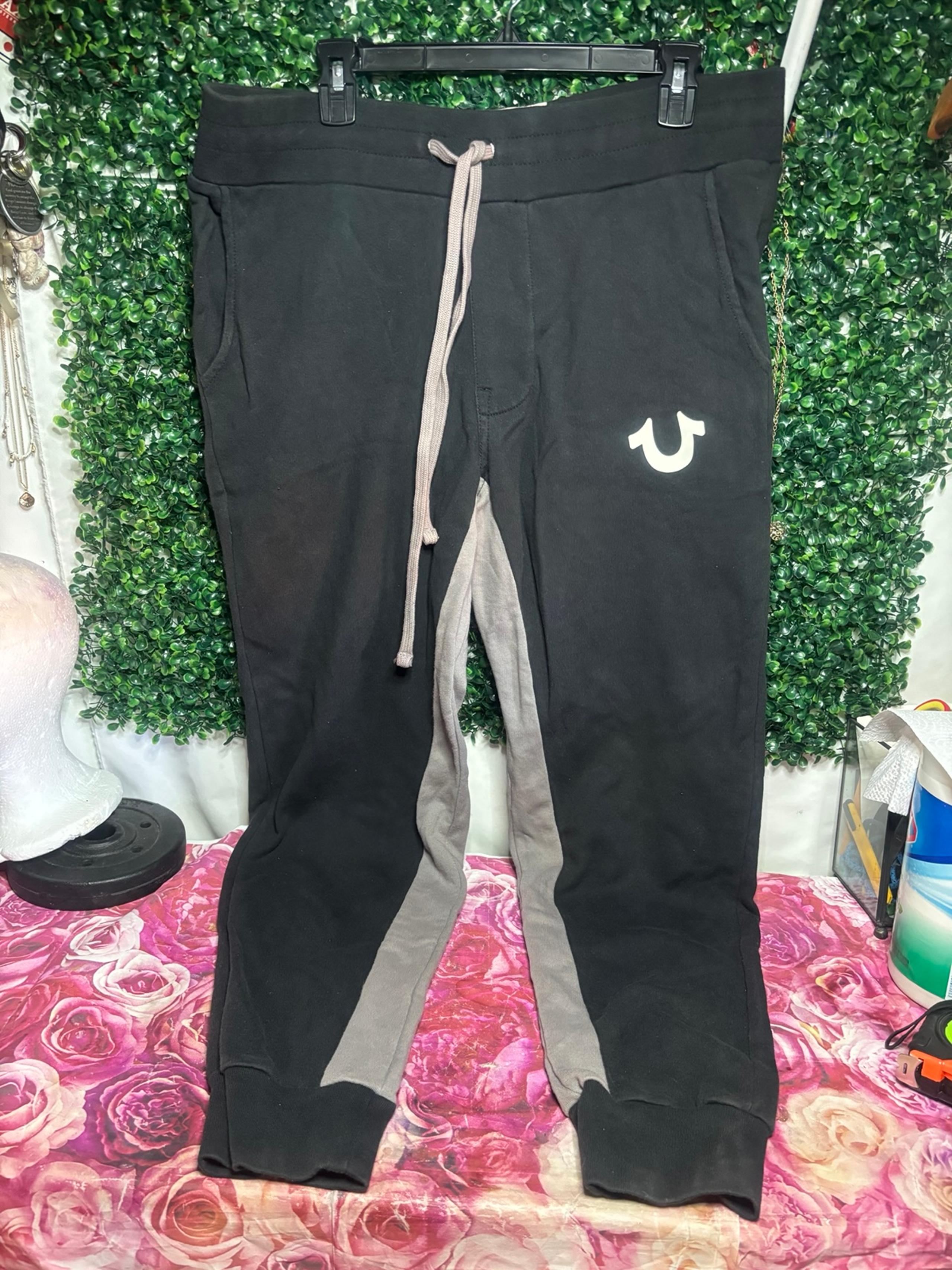 Men’s large True Religion sweatpants