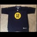 NFL Green Bay Packers Aaron Rodgers blue and gold size men’s 2X jersey EUC RARE