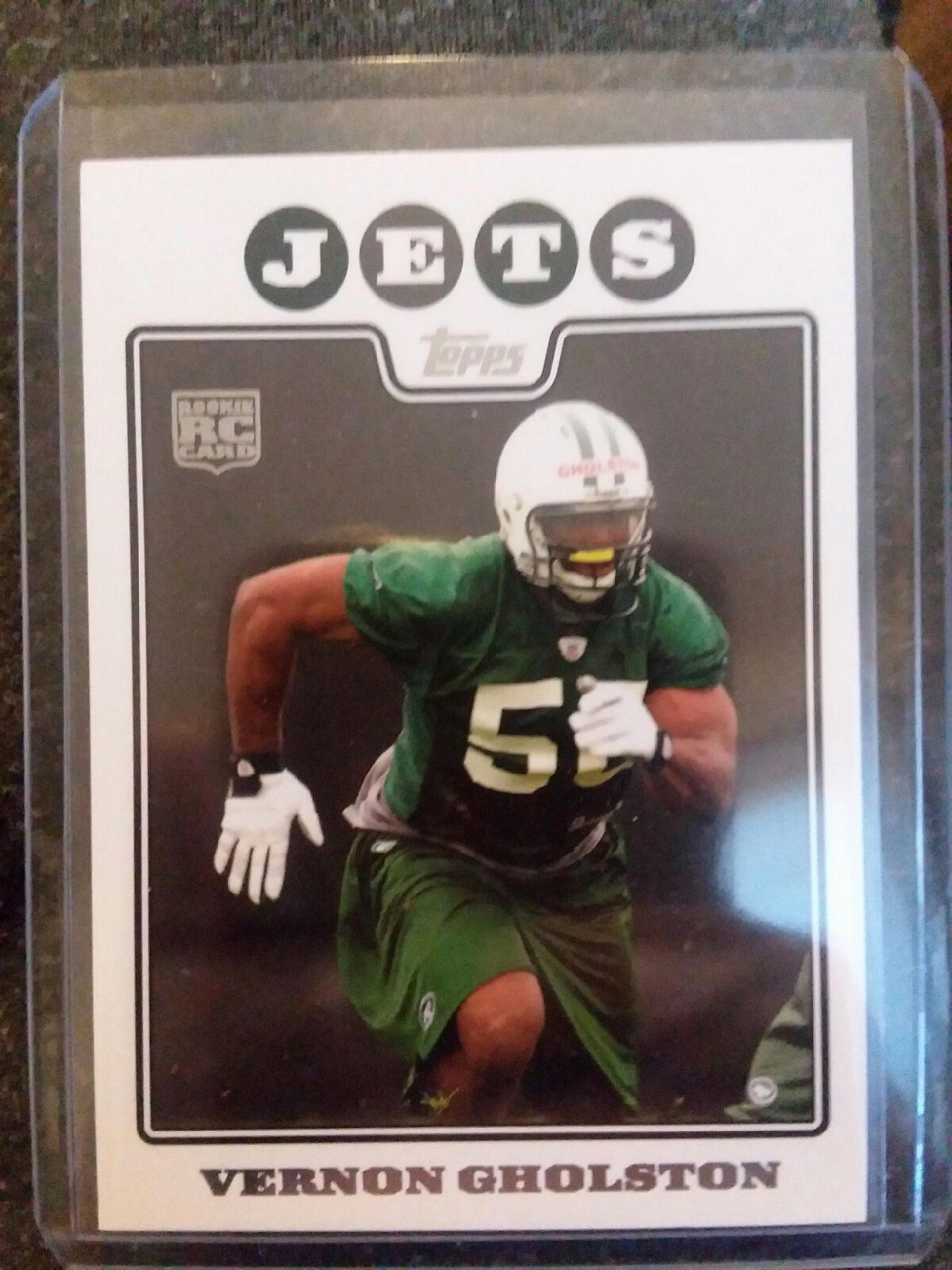 2008 Jets Ohio State Vernon Gholston RC