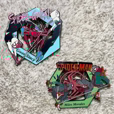 Spider Gwen Miles Morales Spiderman Pins