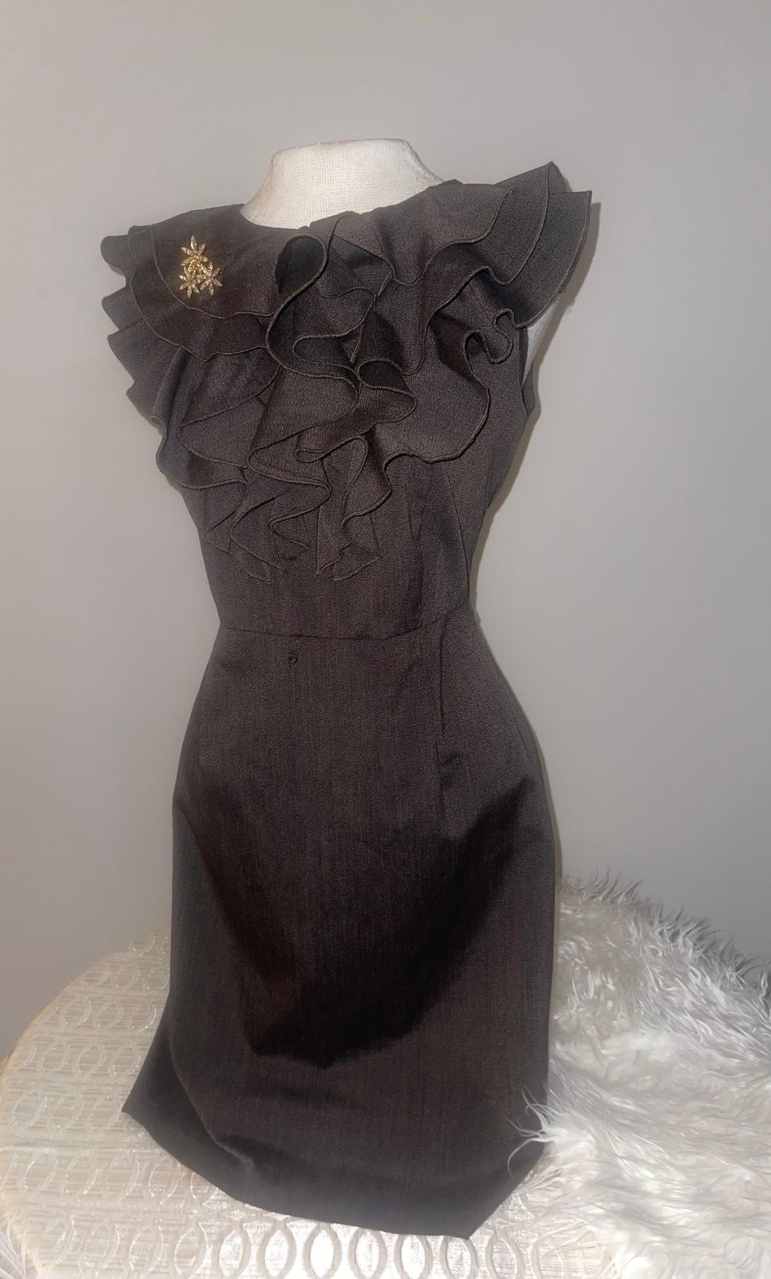 Women’s “Emma & Michele” Ruffled Sleeveless Dress