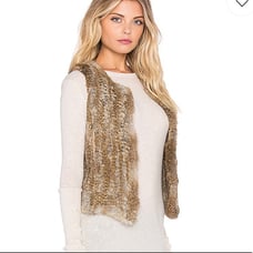 525 America fur vests