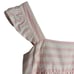 Draper James Maddie Light Pink Striped Babydoll Linen Mini Dress Size L
