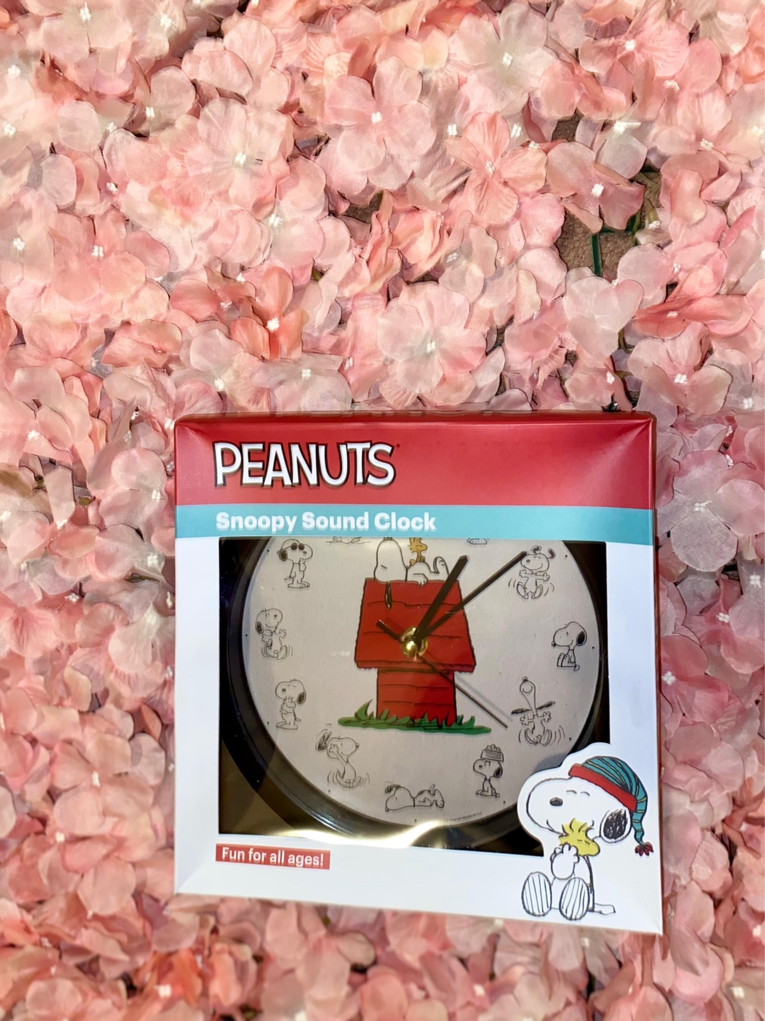 Snoopy Sound Clock
