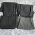 Lot of 4 44x28 Career Work Pants Gray Black Savane Business Wear