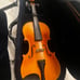 Violin : Carlo Robelli with bow and shoulder rest