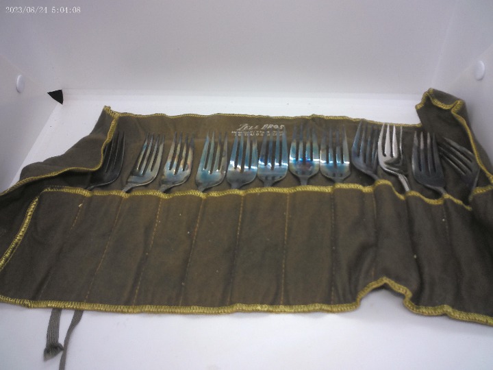 12 Salad Forks - 1847 Rogers Bros IS Heritage
