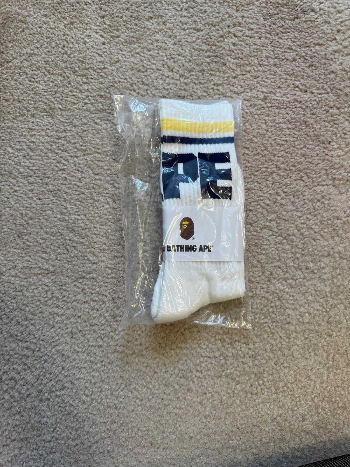 Bape stripe socks [4 pack]