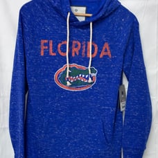Colosseum NWT Women’s Florida Gators Hoodie Size Medium Blue Pullover