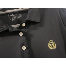 SAGE VALLEY Gorgeous LG Golf polo shirt Ladies/Women Size Large PETER MILLAR New
