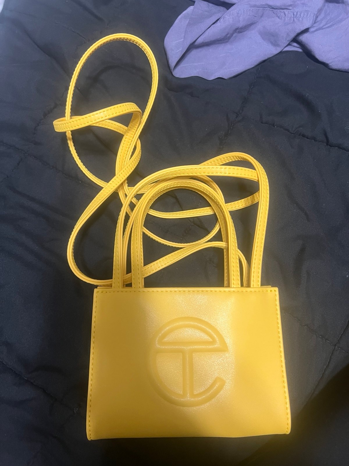 Small Yellow Telfar Bag