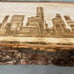 Engraved Manhattan Silhouette