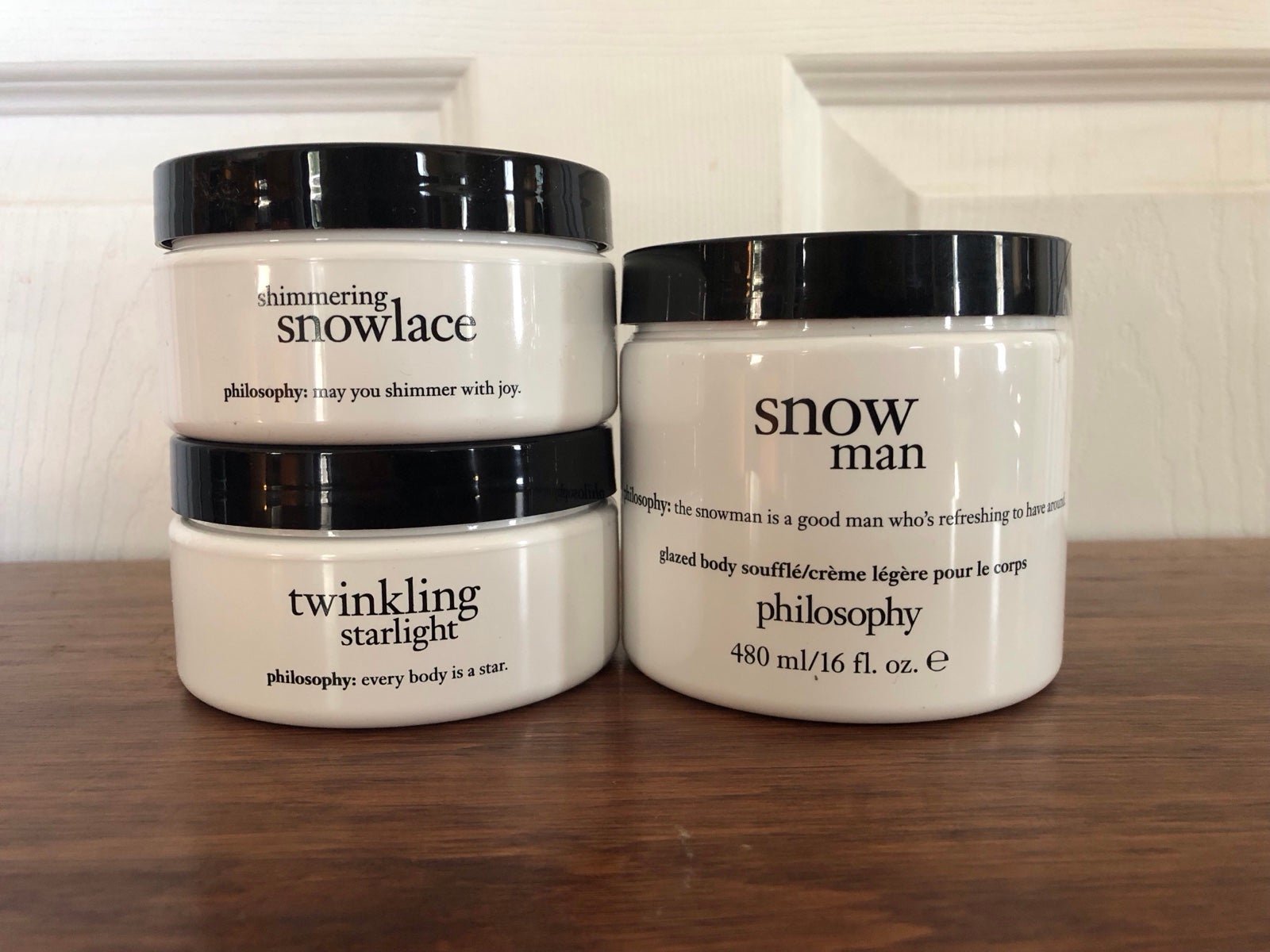 Philosophy Glazed Body Souffle / Creme - set of 3