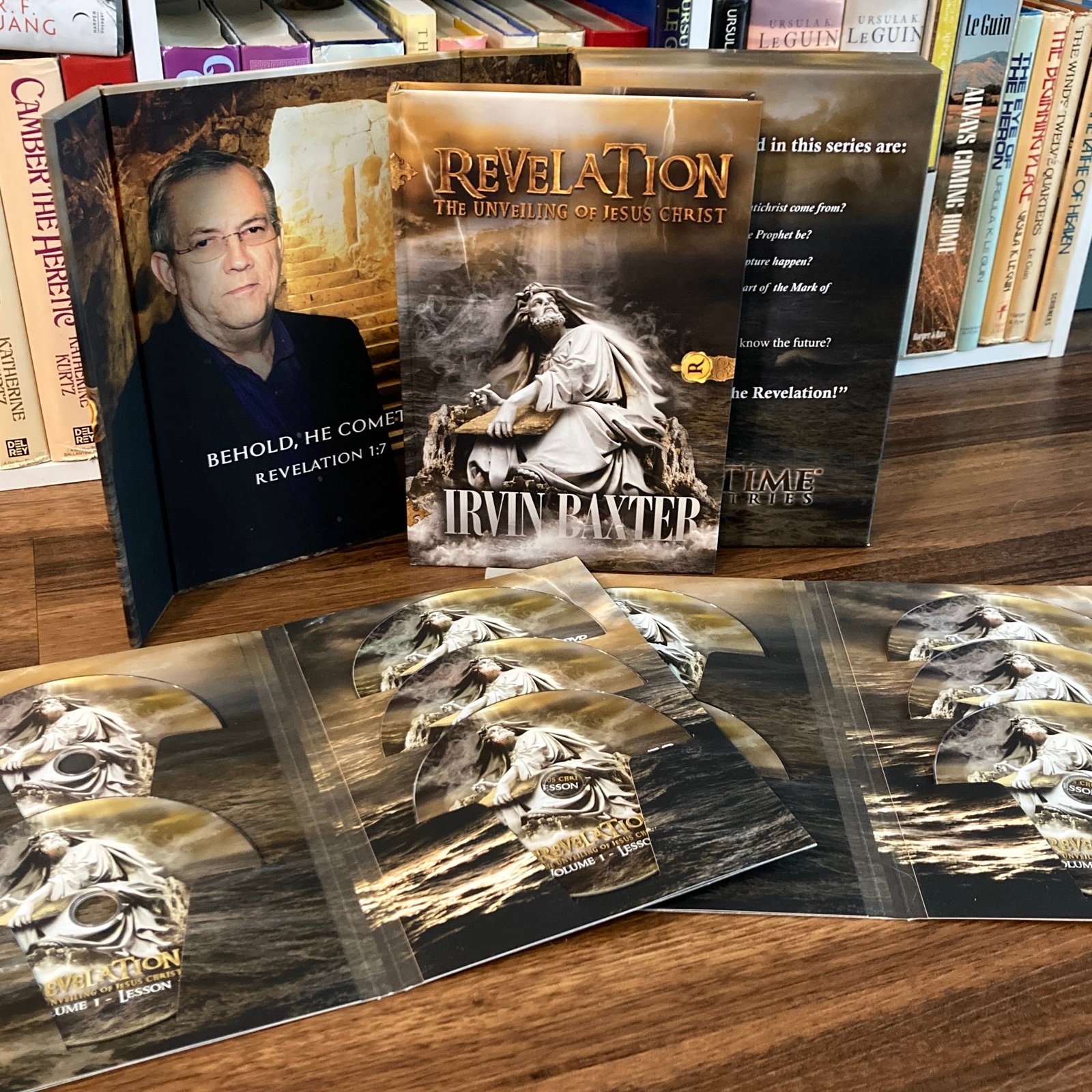 Revelation: The Unveiling of Jesus Christ vol. 1 - Irvin Baxter (book & 10 DVDs)